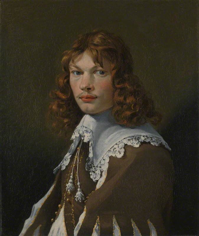 Wikioo.org - The Encyclopedia of Fine Arts - Painting, Artwork by Karel Dujardin - Portrait of a Young Man
