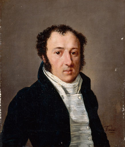 WikiOO.org - Encyclopedia of Fine Arts - Maalaus, taideteos Jean François Sablet - Portrait de François Peccot