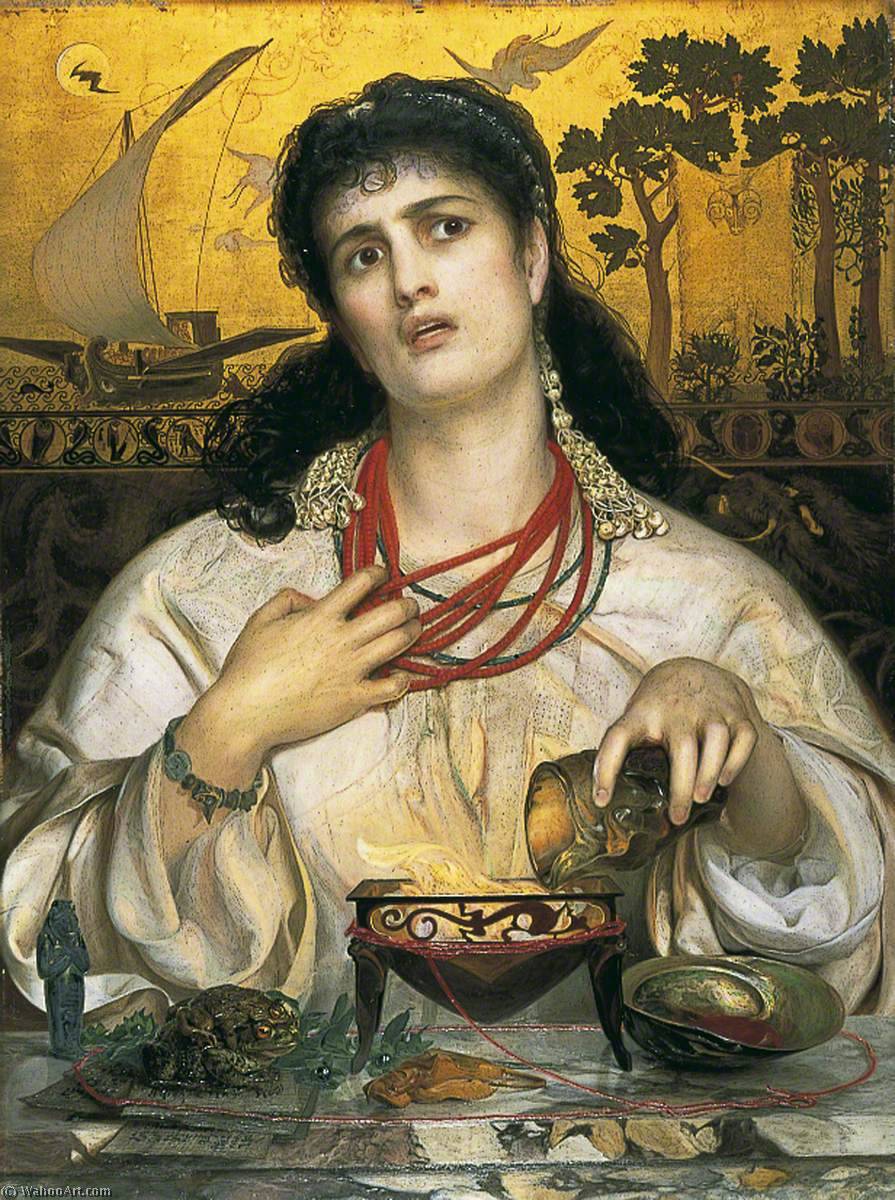 WikiOO.org - Encyclopedia of Fine Arts - Lukisan, Artwork Anthony Frederick Augustus Sandys - Medea