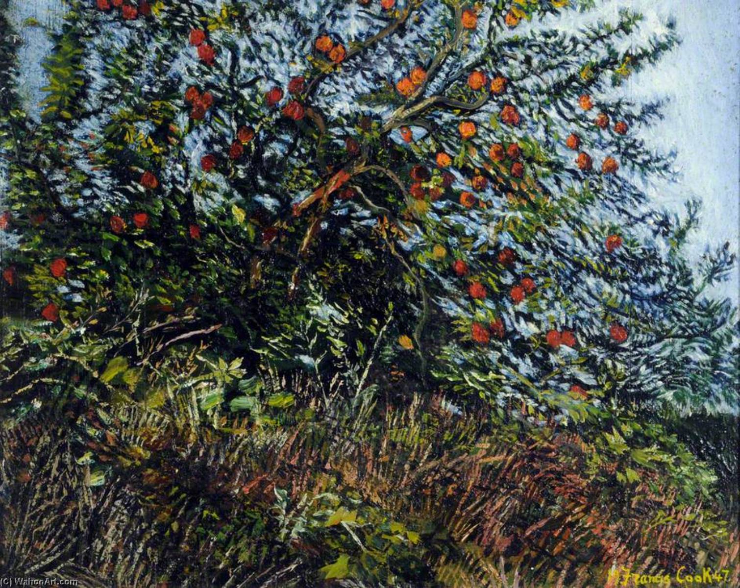Wikioo.org - The Encyclopedia of Fine Arts - Painting, Artwork by Francis Ferdinand Maurice Cook - Apple Tree, Norfolk