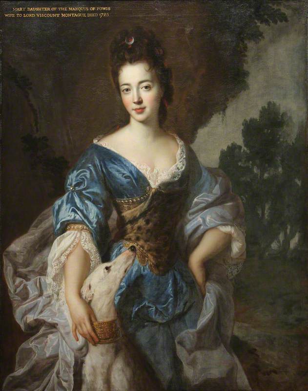 Wikioo.org - The Encyclopedia of Fine Arts - Painting, Artwork by Jean François De Troy - Lady Mary Herbert (1659–1744 1745), Viscountess Montagu, Previously the Honourable Lady Richard Molyneux, and Later Lady Maxwell, as Diana