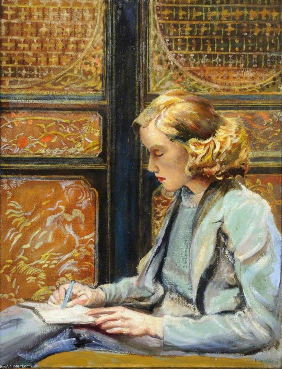 Wikioo.org - The Encyclopedia of Fine Arts - Painting, Artwork by Francis Ferdinand Maurice Cook - Pat in Thought