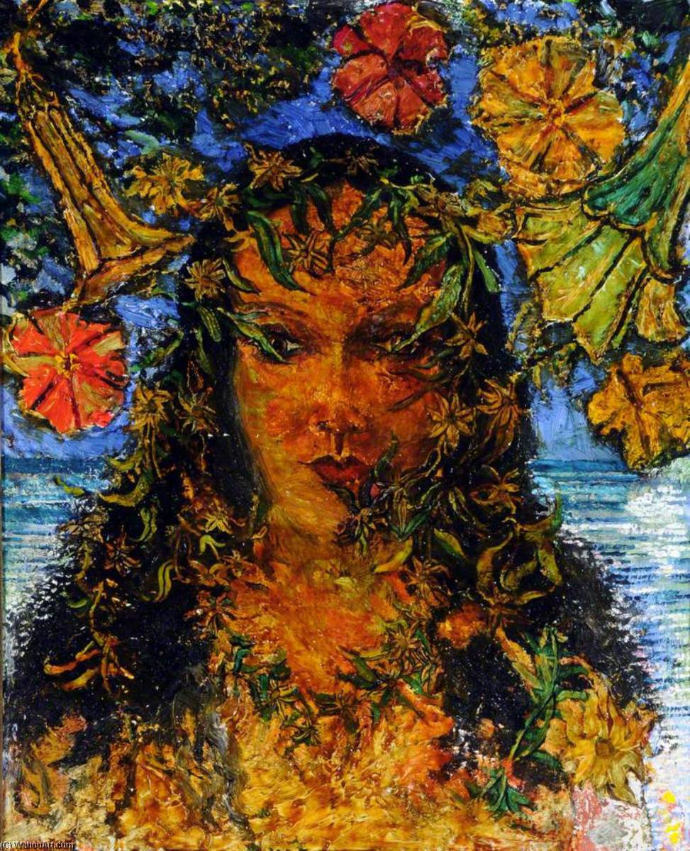 WikiOO.org - Encyclopedia of Fine Arts - Lukisan, Artwork Francis Ferdinand Maurice Cook - Flora