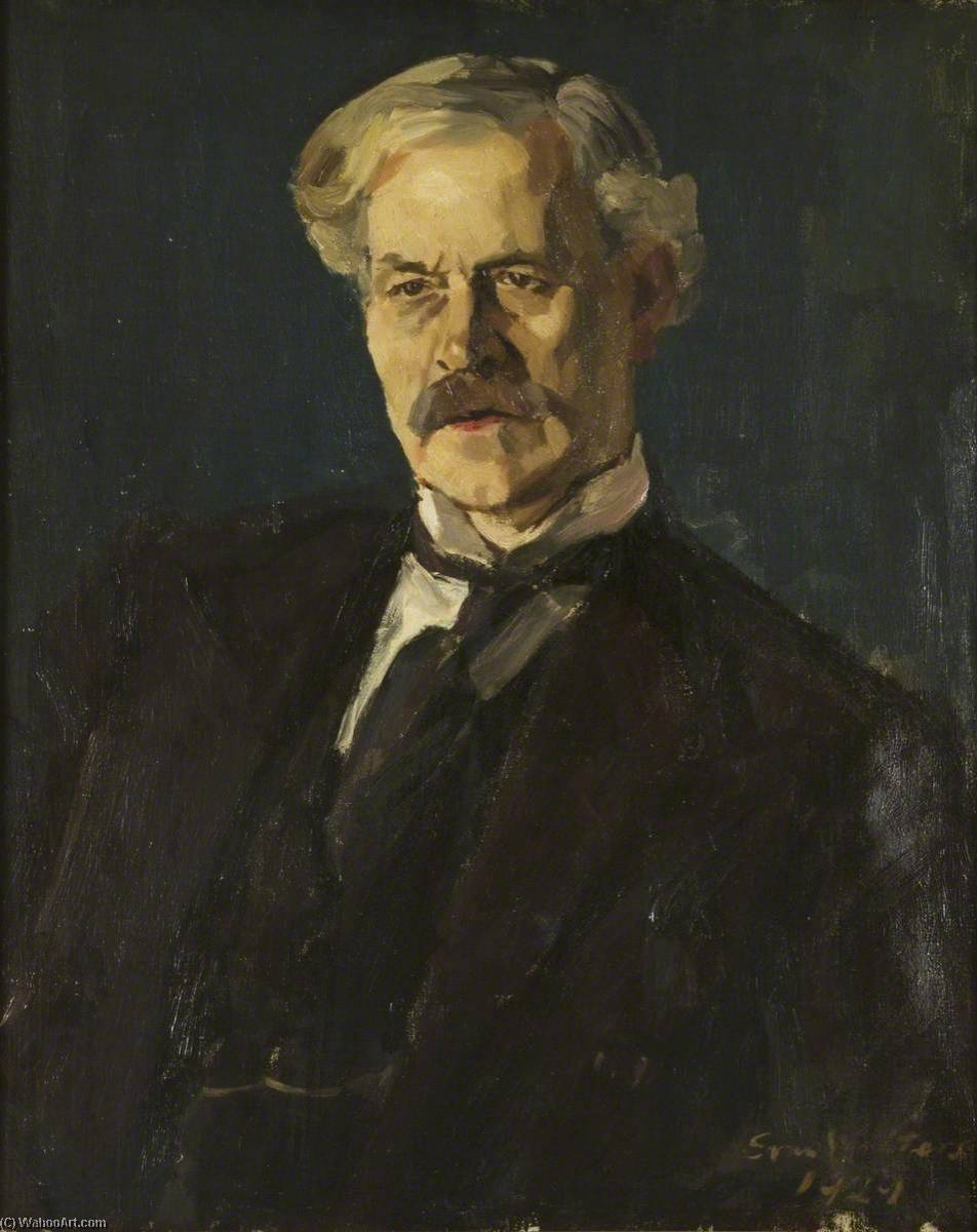 Wikioo.org - The Encyclopedia of Fine Arts - Painting, Artwork by Evan Walters - Ramsay MacDonald (1866–1937)