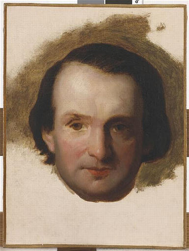 Wikioo.org - The Encyclopedia of Fine Arts - Painting, Artwork by François Joseph Heim - Portrait de Victor Hugo