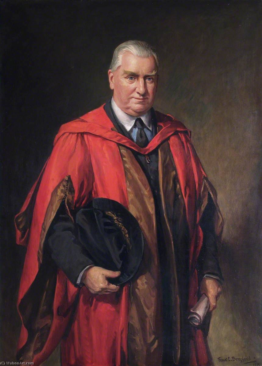 WikiOO.org - 백과 사전 - 회화, 삽화 Frank Ernest Beresford - Sir Edward Denison Ross (1871–1940), SOAS Director (1916–1937)
