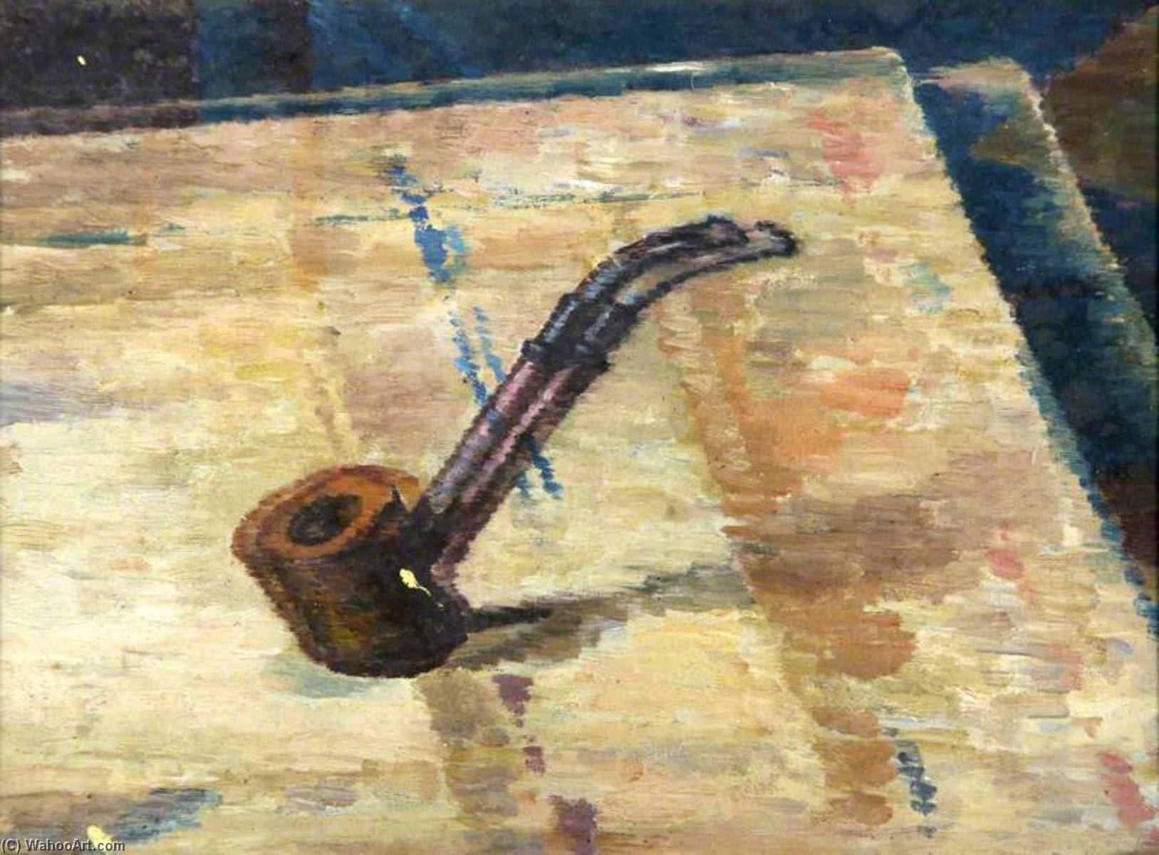Wikioo.org - The Encyclopedia of Fine Arts - Painting, Artwork by Evan Walters - Pipe