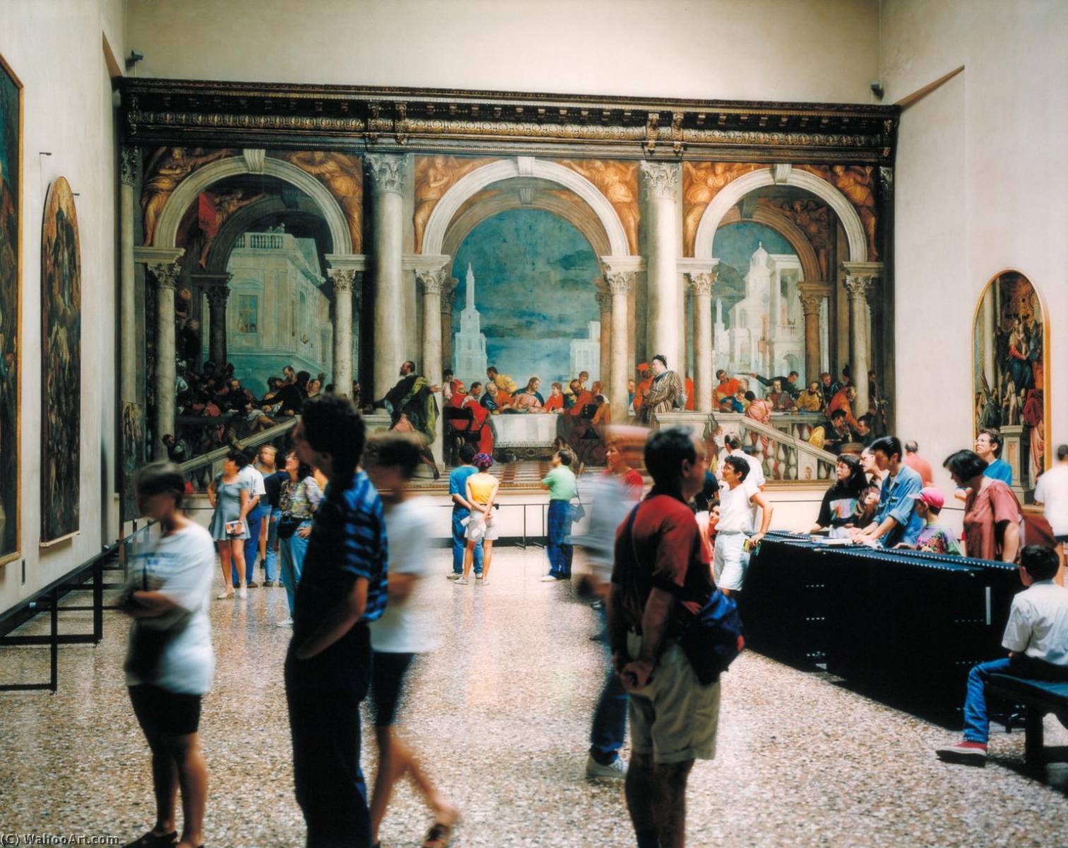 Wikioo.org - The Encyclopedia of Fine Arts - Painting, Artwork by Thomas Struth - Galleria dell’Accademia I, Venice 1992