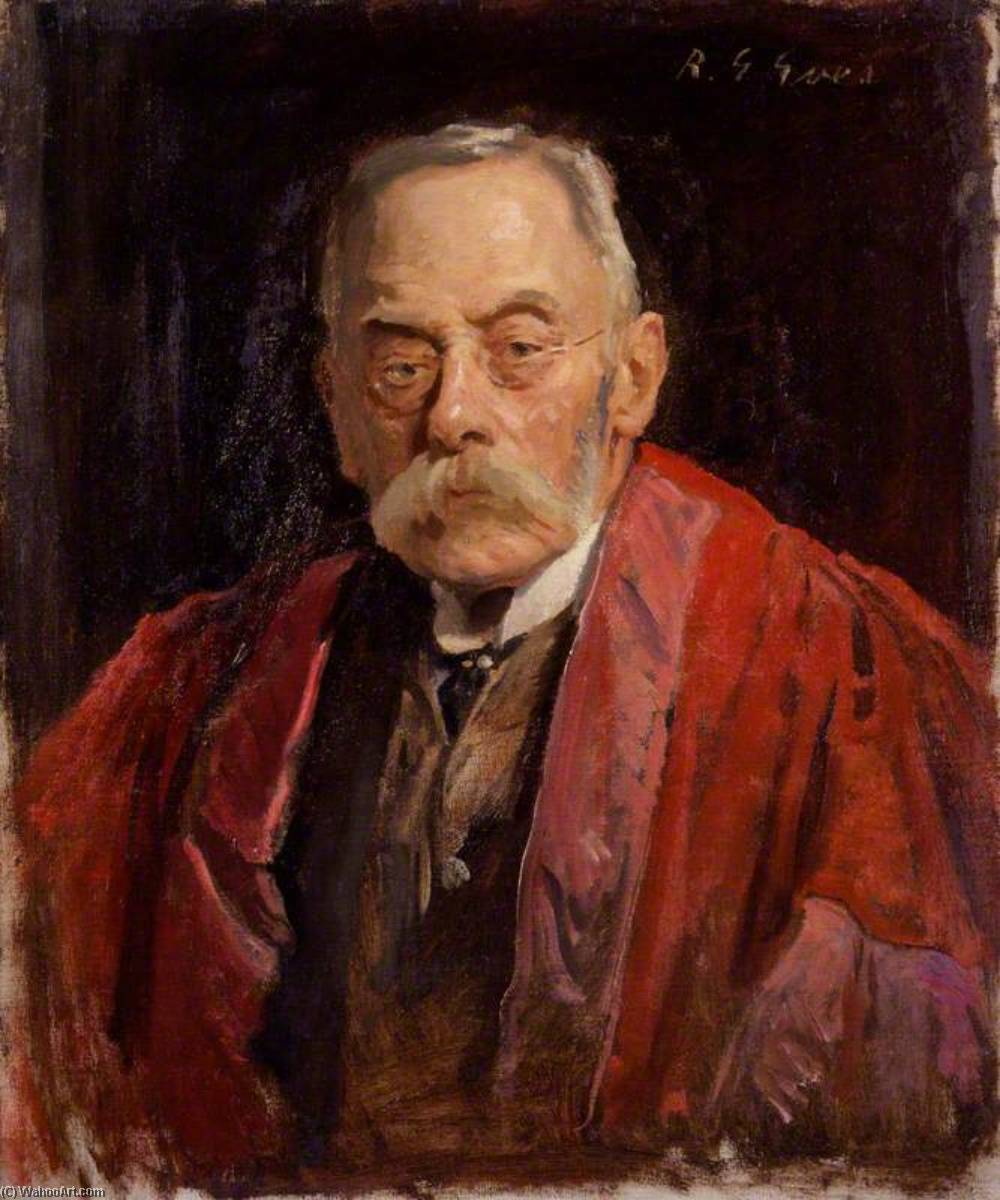 Wikioo.org - The Encyclopedia of Fine Arts - Painting, Artwork by Reginald Grenville Eves - Sir Frederick Pollock, 3rd Bt