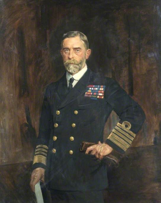 WikiOO.org - Encyclopedia of Fine Arts - Maľba, Artwork Reginald Grenville Eves - Admiral Sir Charles Madden (1906–2001), GCB, GCVO, KCMG