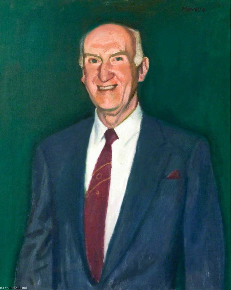 Wikioo.org - The Encyclopedia of Fine Arts - Painting, Artwork by Alberto Morrocco - Dr Pat McPherson (1916–2008)