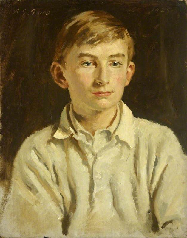 Wikioo.org - The Encyclopedia of Fine Arts - Painting, Artwork by Reginald Grenville Eves - Charles Dutton (1911–1982), 7th Baron Sherborne, Aged about 14