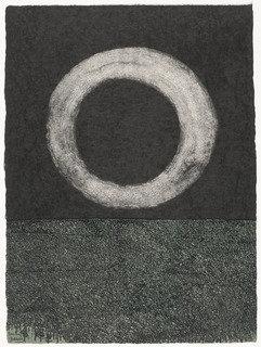 WikiOO.org - Encyclopedia of Fine Arts - Schilderen, Artwork Antonio Frasconi - Moon (plate, folio 14) from Oda a Lorca