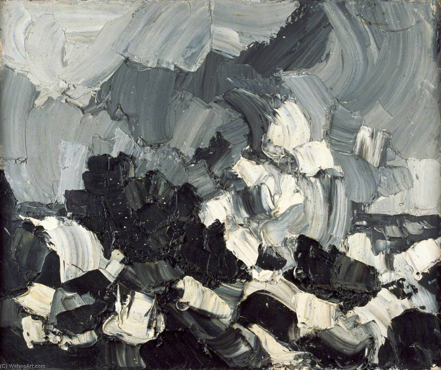Wikioo.org - The Encyclopedia of Fine Arts - Painting, Artwork by John Kyffin Williams - Storm
