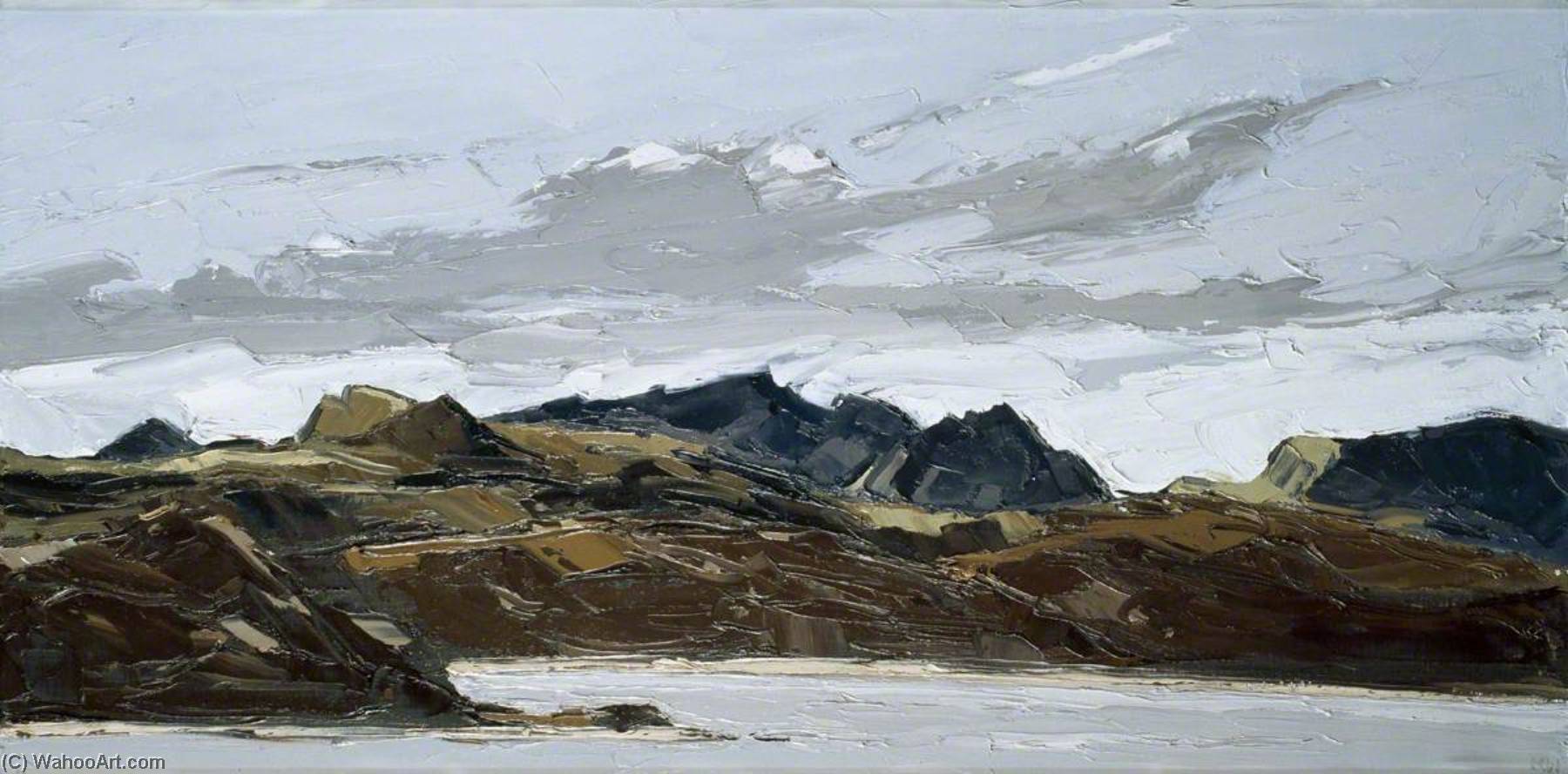Wikioo.org - The Encyclopedia of Fine Arts - Painting, Artwork by John Kyffin Williams - Llyn Conwy