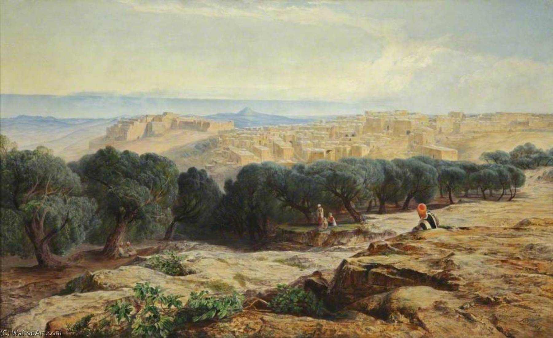 WikiOO.org - Enciclopedia of Fine Arts - Pictura, lucrări de artă Edward Lear - Bethlehem