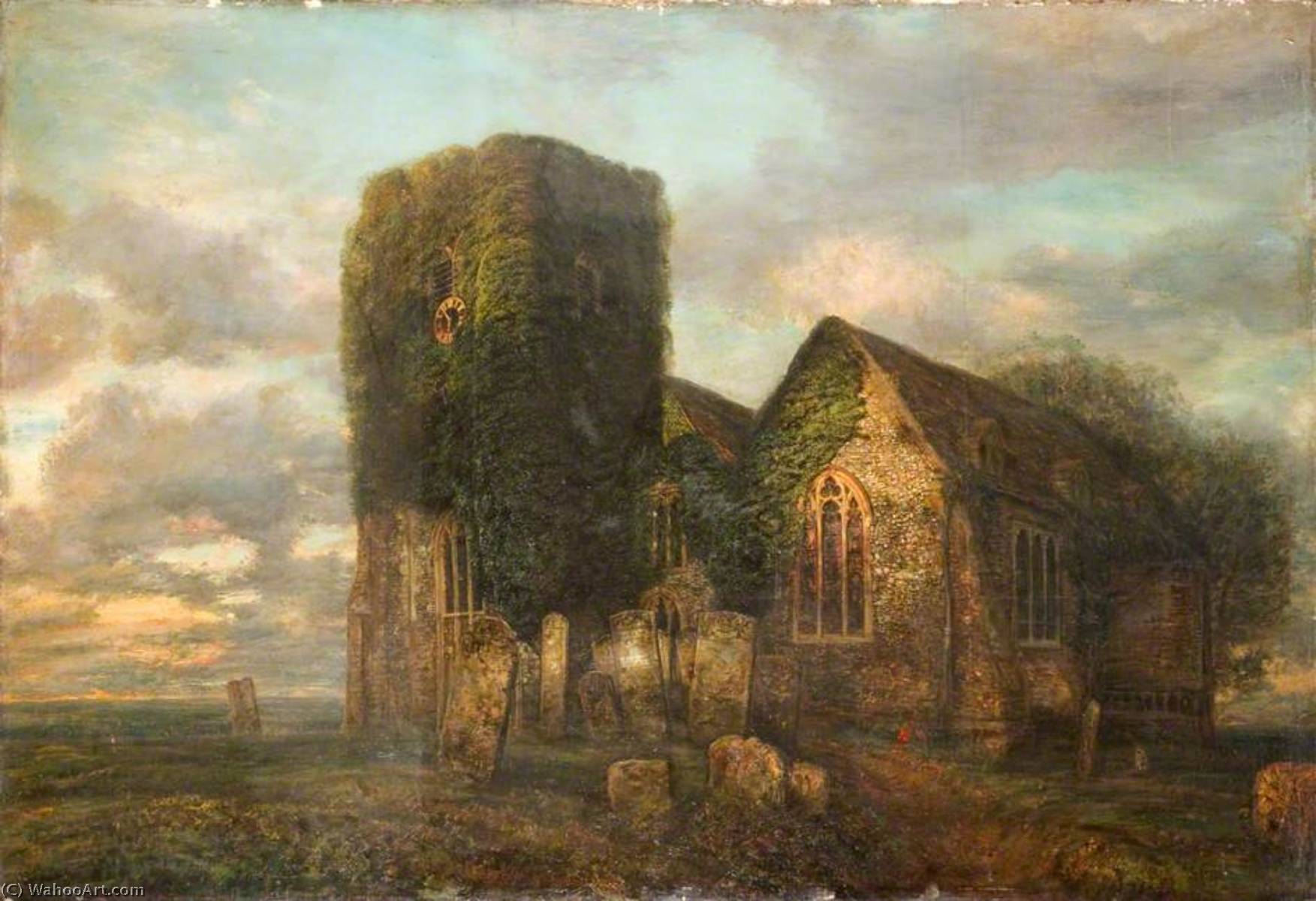 Wikioo.org - The Encyclopedia of Fine Arts - Painting, Artwork by Henry Mark Anthony - The Old Church