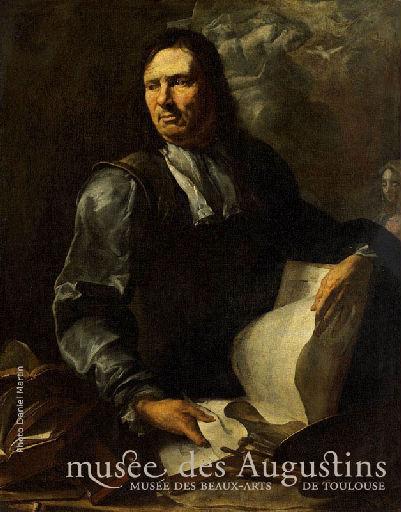 Wikioo.org – L'Encyclopédie des Beaux Arts - Peinture, Oeuvre de Antoine Rivalz - Portrait de En jean pierre rivalz