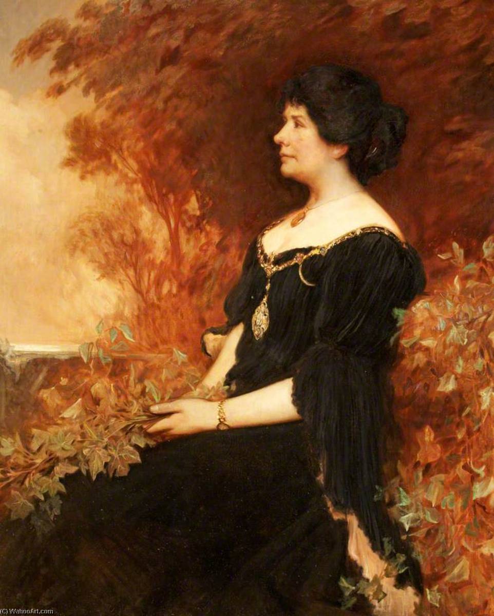 Wikioo.org - The Encyclopedia of Fine Arts - Painting, Artwork by Christopher Williams - Alice Sophia Amelia Stopford Green (1847–1929)