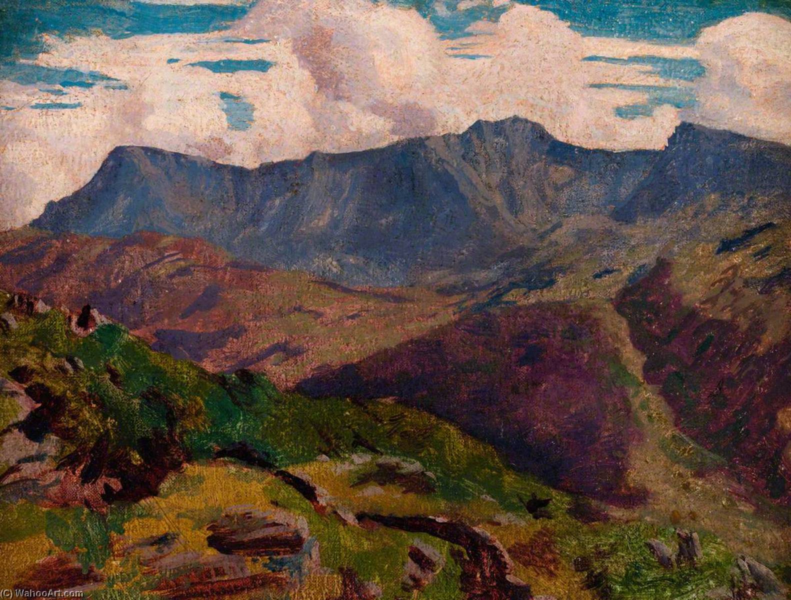 Wikioo.org - The Encyclopedia of Fine Arts - Painting, Artwork by Christopher Williams - Cader Idris