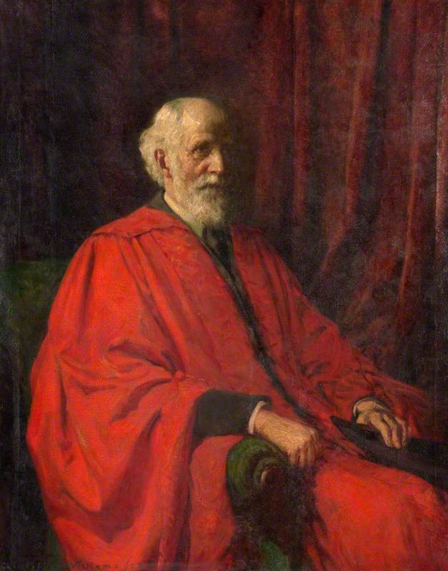 Wikioo.org - The Encyclopedia of Fine Arts - Painting, Artwork by Christopher Williams - Professor Sir Henry Jones (1852–1922)