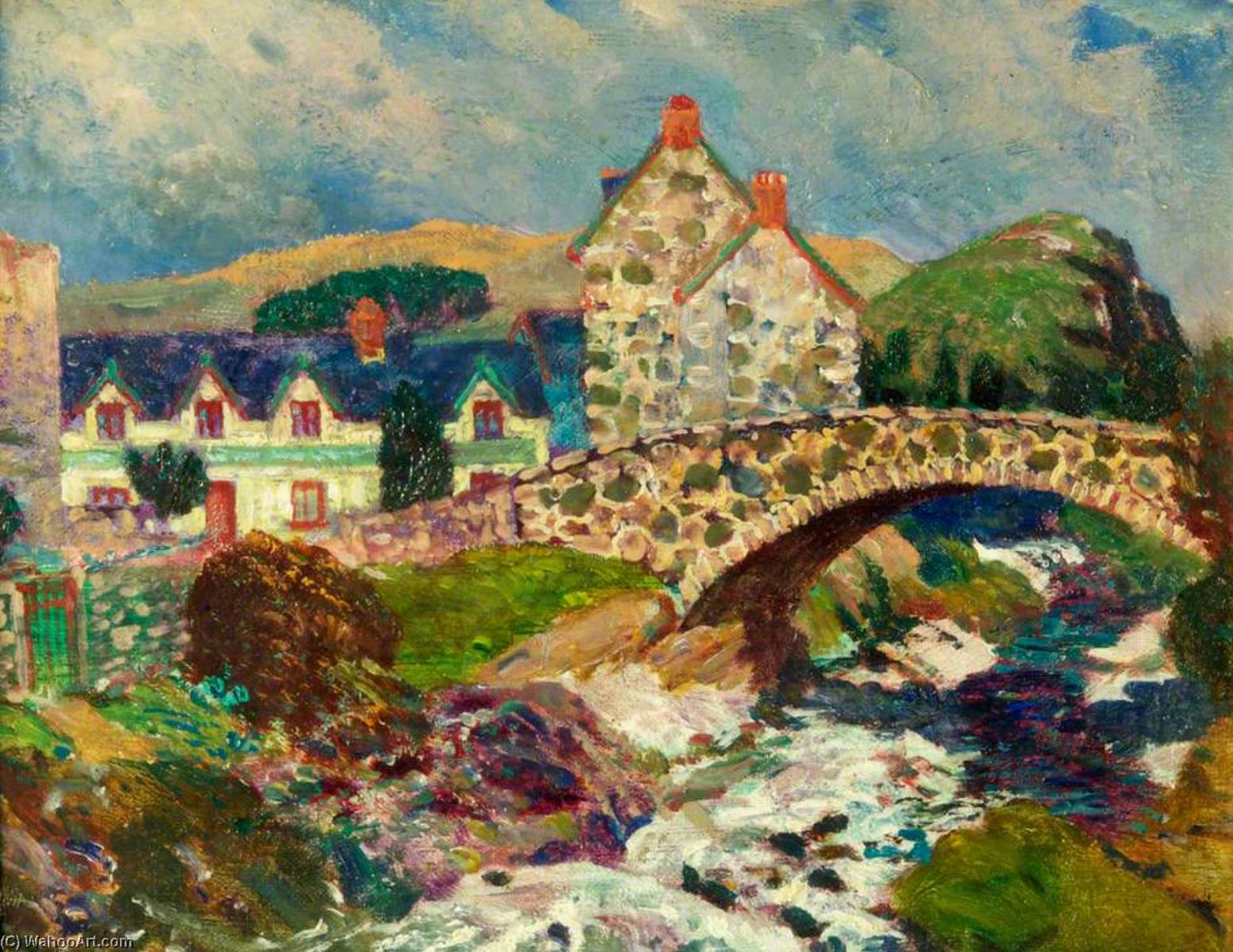 Wikioo.org - The Encyclopedia of Fine Arts - Painting, Artwork by Christopher Williams - Llwyngwril, Near Barmouth