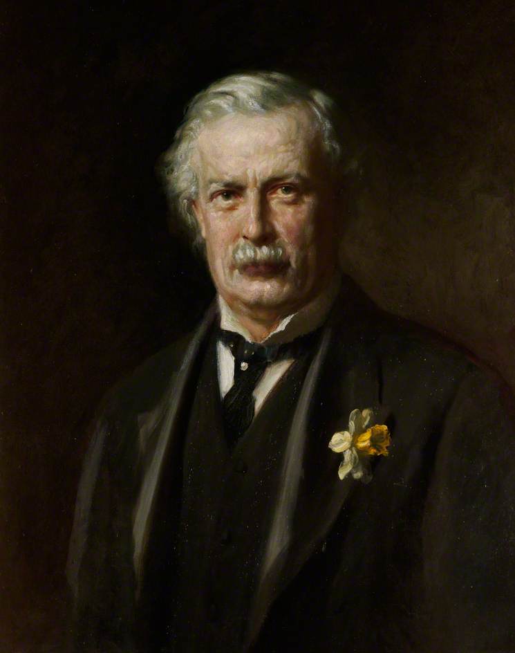 Wikioo.org - The Encyclopedia of Fine Arts - Painting, Artwork by Christopher Williams - David Lloyd George (1863–1945)