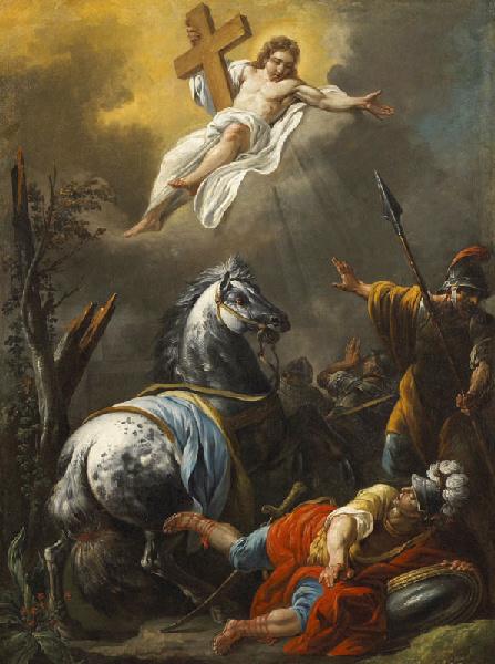 Wikioo.org - The Encyclopedia of Fine Arts - Painting, Artwork by Jacques Gamelin - La Conversion de saint Paul