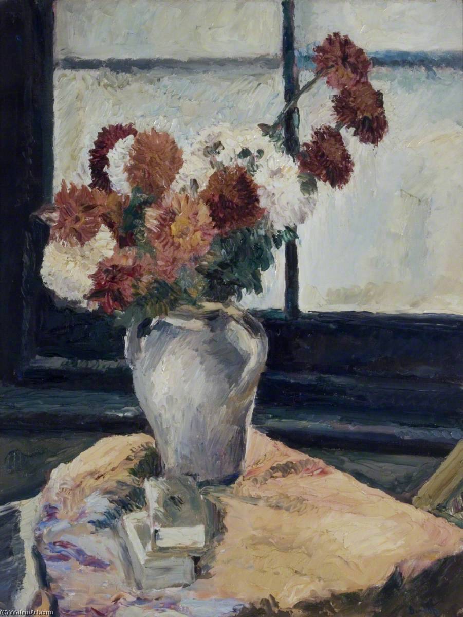 Wikioo.org - The Encyclopedia of Fine Arts - Painting, Artwork by Ronald Ossory Dunlop - Flowers