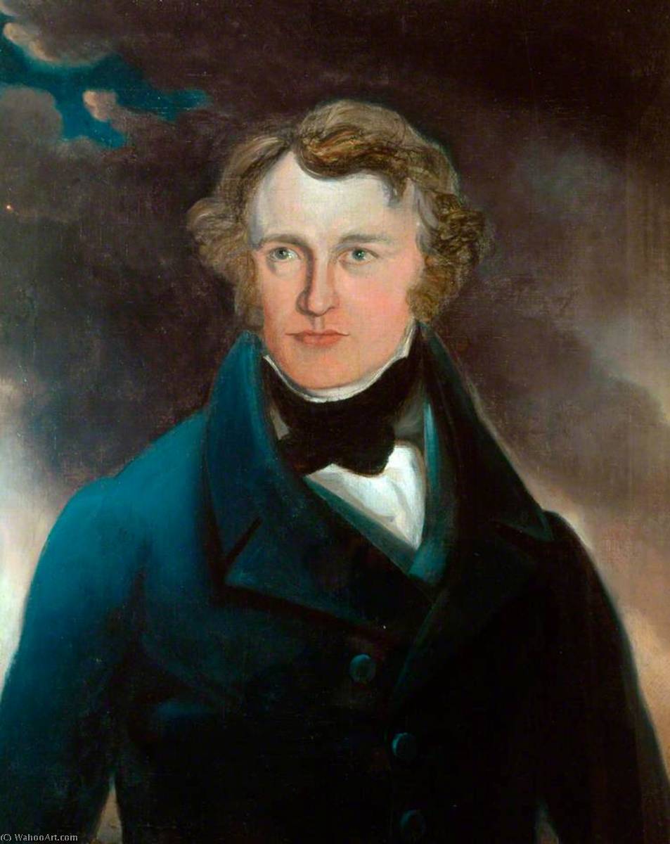 WikiOO.org - Enciklopedija dailės - Tapyba, meno kuriniai Patrick Branwell Brontë - John Brown (1804–1855)