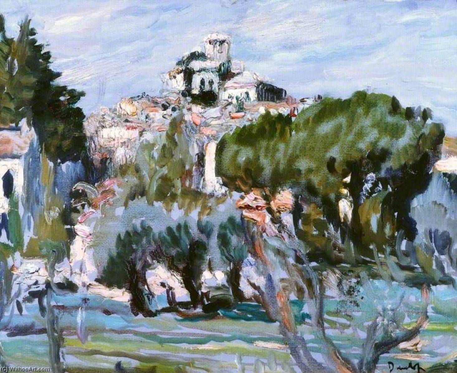 Wikioo.org - The Encyclopedia of Fine Arts - Painting, Artwork by Ronald Ossory Dunlop - South of France