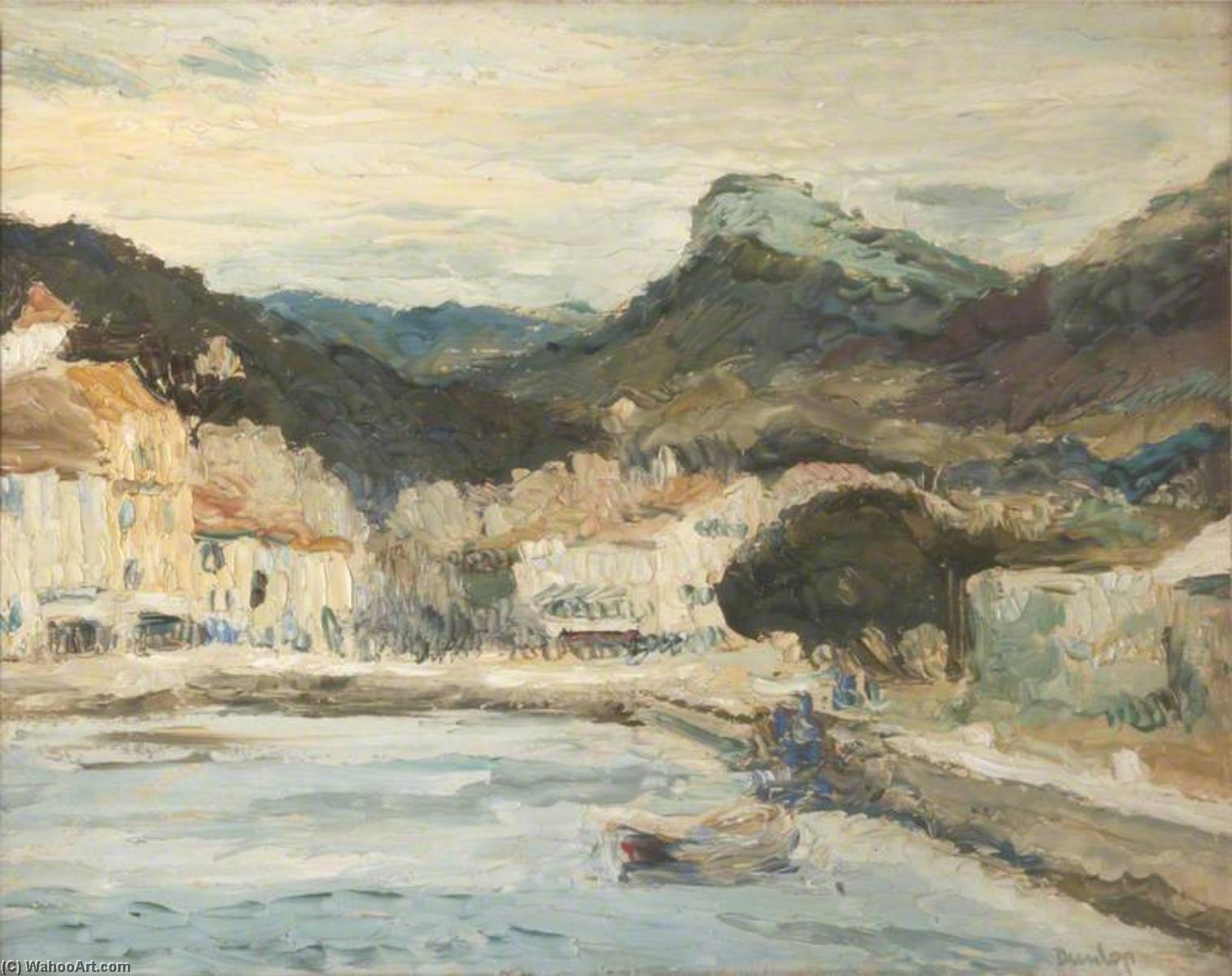 Wikioo.org - The Encyclopedia of Fine Arts - Painting, Artwork by Ronald Ossory Dunlop - Cassis