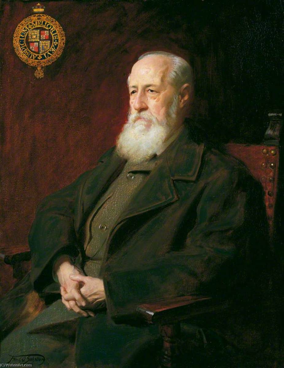 Wikioo.org - The Encyclopedia of Fine Arts - Painting, Artwork by Frank O Salisbury - Arthur Hamilton Gordon, 1st Baron Stanmore (1829–1912), Colonial Administrator