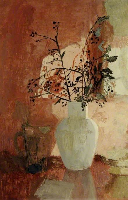 Wikioo.org - The Encyclopedia of Fine Arts - Painting, Artwork by Mary Potter - Still Life with a Vase