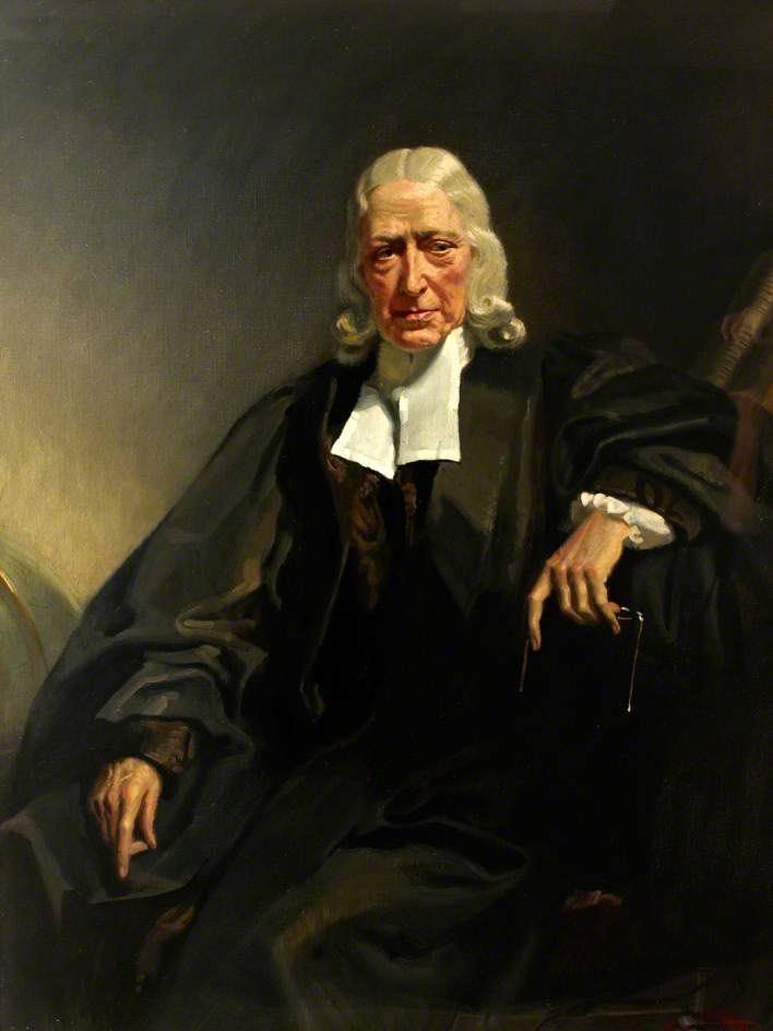 Wikioo.org – La Enciclopedia de las Bellas Artes - Pintura, Obras de arte de Frank O Salisbury - john wesley ( 1703–1791 ) , como un viejo hombre