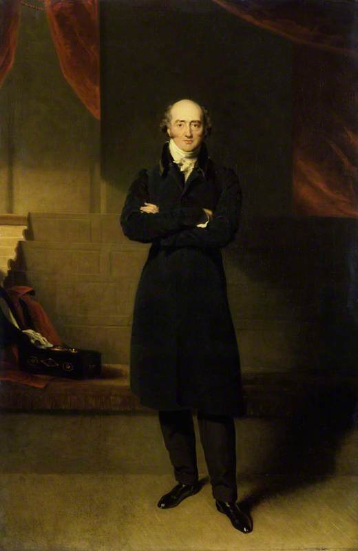 Wikioo.org - The Encyclopedia of Fine Arts - Painting, Artwork by Richard Evans - George Canning