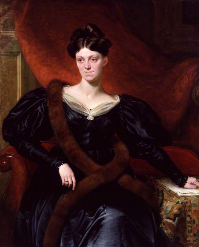 Wikioo.org - The Encyclopedia of Fine Arts - Painting, Artwork by Richard Evans - Harriet Martineau