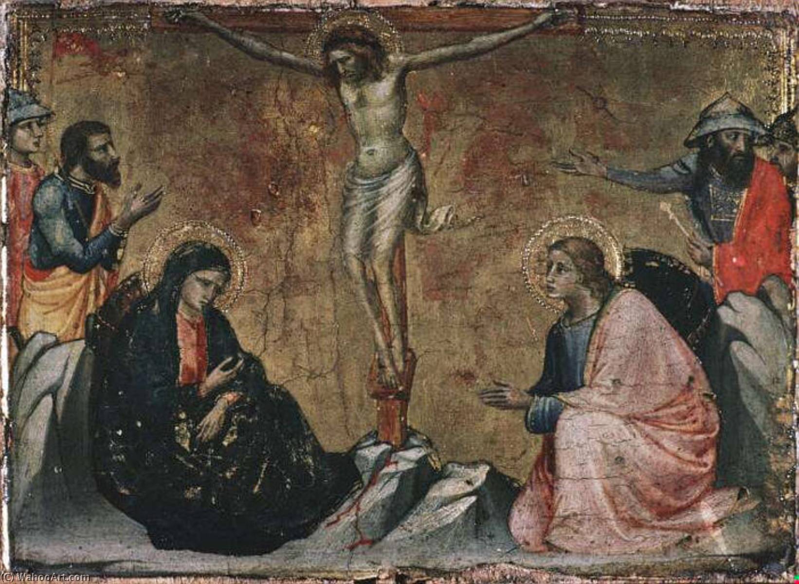 WikiOO.org – 美術百科全書 - 繪畫，作品 Mariotto Di Nardo - 耶稣被钉十字架