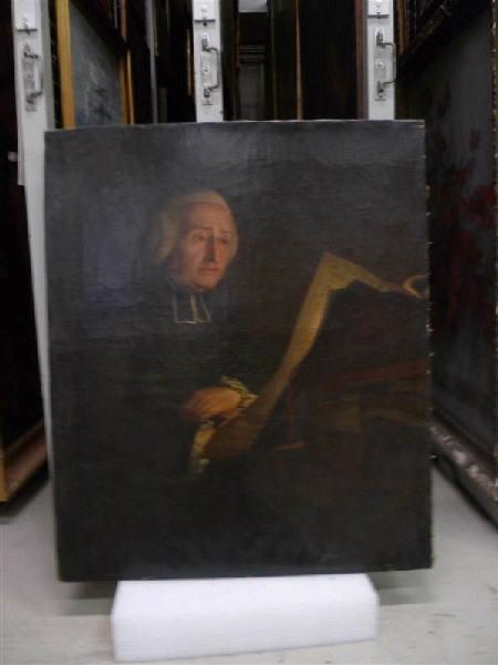 Wikioo.org - Bách khoa toàn thư về mỹ thuật - Vẽ tranh, Tác phẩm nghệ thuật Anicet Charles Gabriel Lemonnier - Portrait de l'abbé Joly, Docteur en Sorbonne