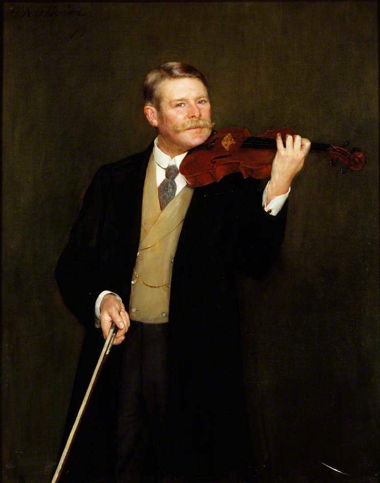 Wikioo.org - The Encyclopedia of Fine Arts - Painting, Artwork by Herbert Arnould Olivier - Alfred Gibson (1849–1924)