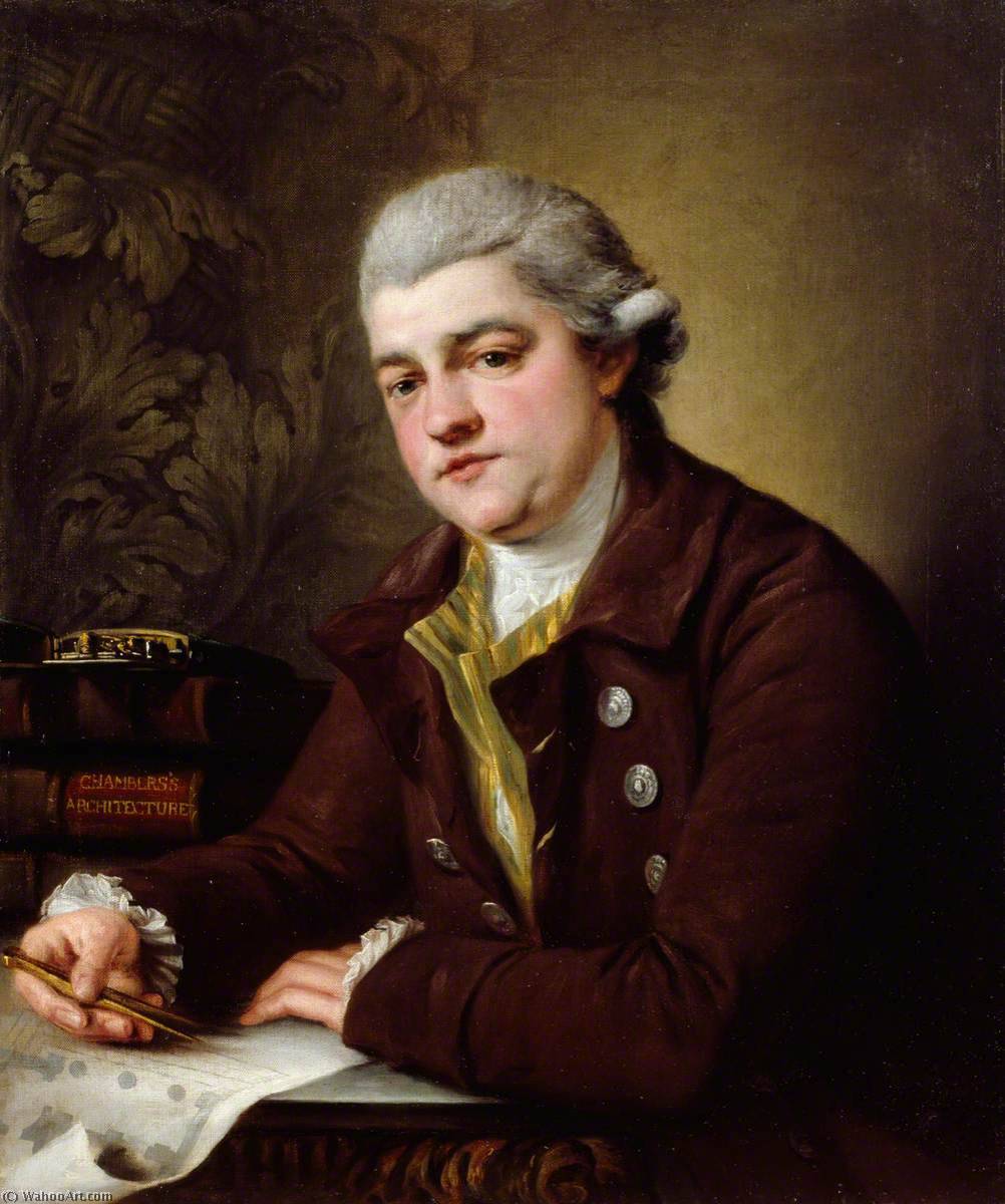 Wikioo.org - The Encyclopedia of Fine Arts - Painting, Artwork by John Francis Rigaud - John Yenn (1750–1821)