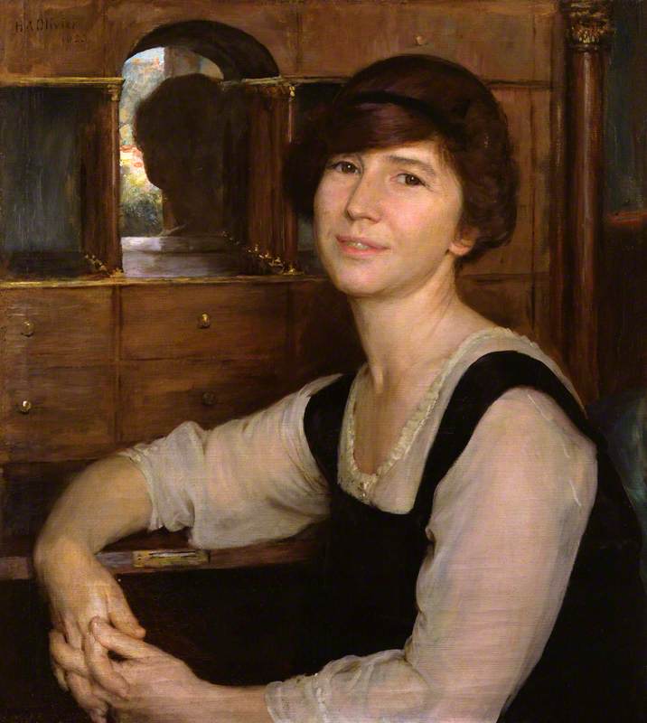 Wikioo.org - The Encyclopedia of Fine Arts - Painting, Artwork by Herbert Arnould Olivier - Dame Freya Madeline Stark