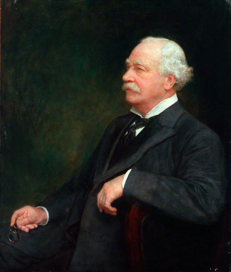 Wikioo.org - The Encyclopedia of Fine Arts - Painting, Artwork by Herbert Arnould Olivier - William Lawies (Baron Allerton), Director (1883–1917) and Chairman (1895–1917), Great Northern Railway