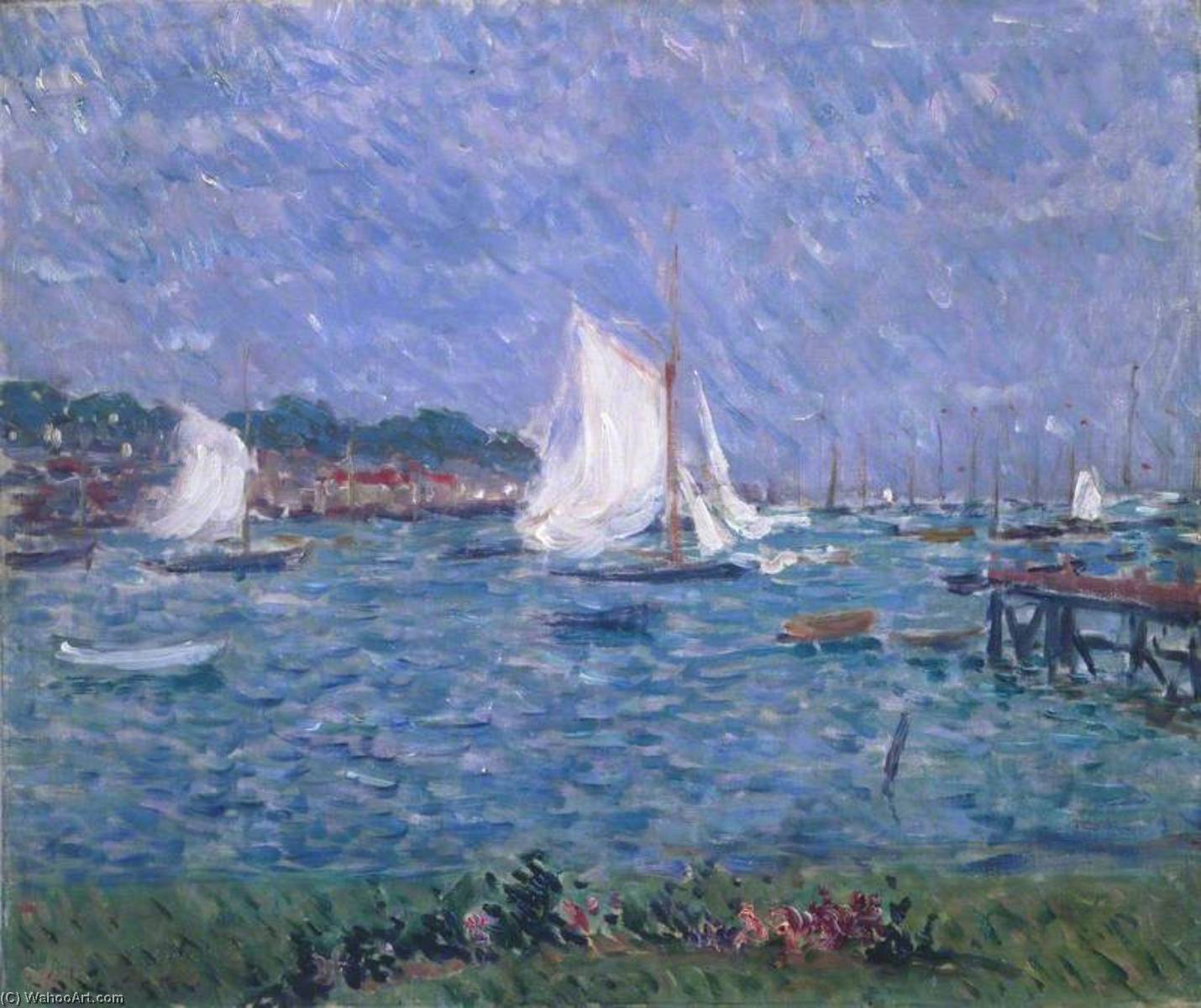 Wikioo.org - The Encyclopedia of Fine Arts - Painting, Artwork by Philip Wilson Steer - Summer at Cowes