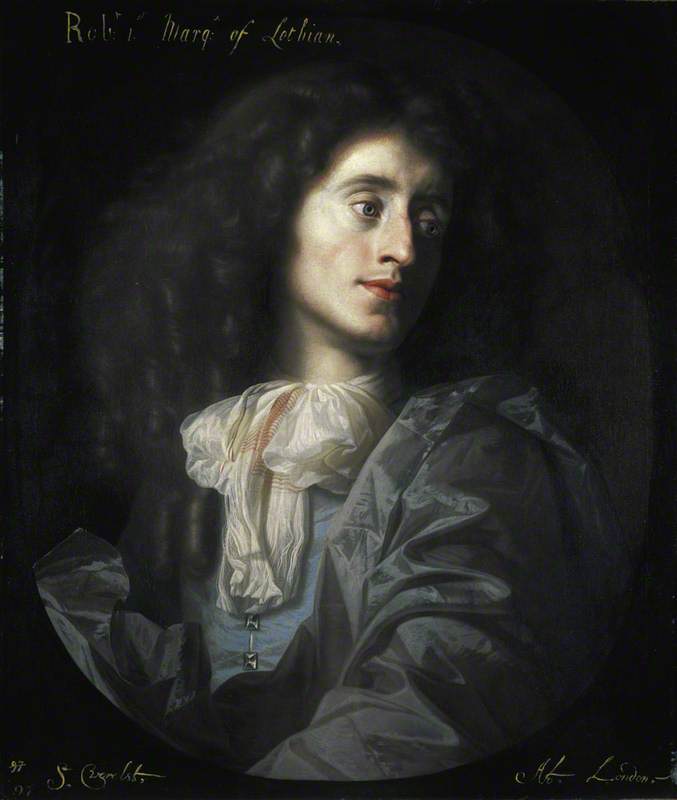 Wikioo.org - The Encyclopedia of Fine Arts - Painting, Artwork by Simon Pietersz Verelst - Robert Kerr (1636–1703), 1st Marquess of Lothian, Statesman
