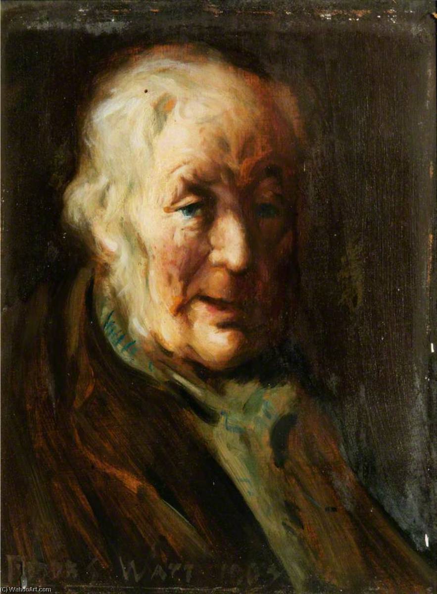 Wikioo.org - The Encyclopedia of Fine Arts - Painting, Artwork by George Fiddes Watt - Peter Sutherland (1803–1904)
