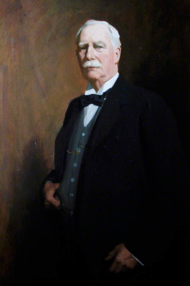 Wikioo.org - The Encyclopedia of Fine Arts - Painting, Artwork by George Fiddes Watt - Francis George Baring, Second Earl of Northbrook (1850–1929), Chairman of Hampshire County Council (1907–1927)