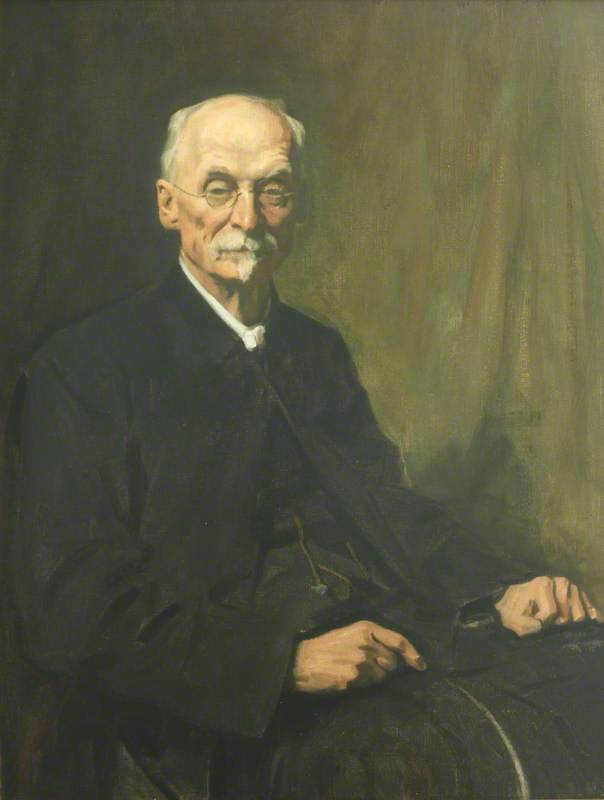 Wikioo.org - The Encyclopedia of Fine Arts - Painting, Artwork by George Fiddes Watt - Archibald Henry Sayce (1845–1933), Fellow (1869)