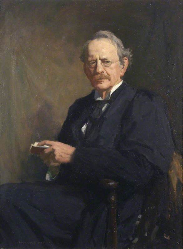Wikioo.org - The Encyclopedia of Fine Arts - Painting, Artwork by George Fiddes Watt - Joseph John Thomson (1856 –1940)