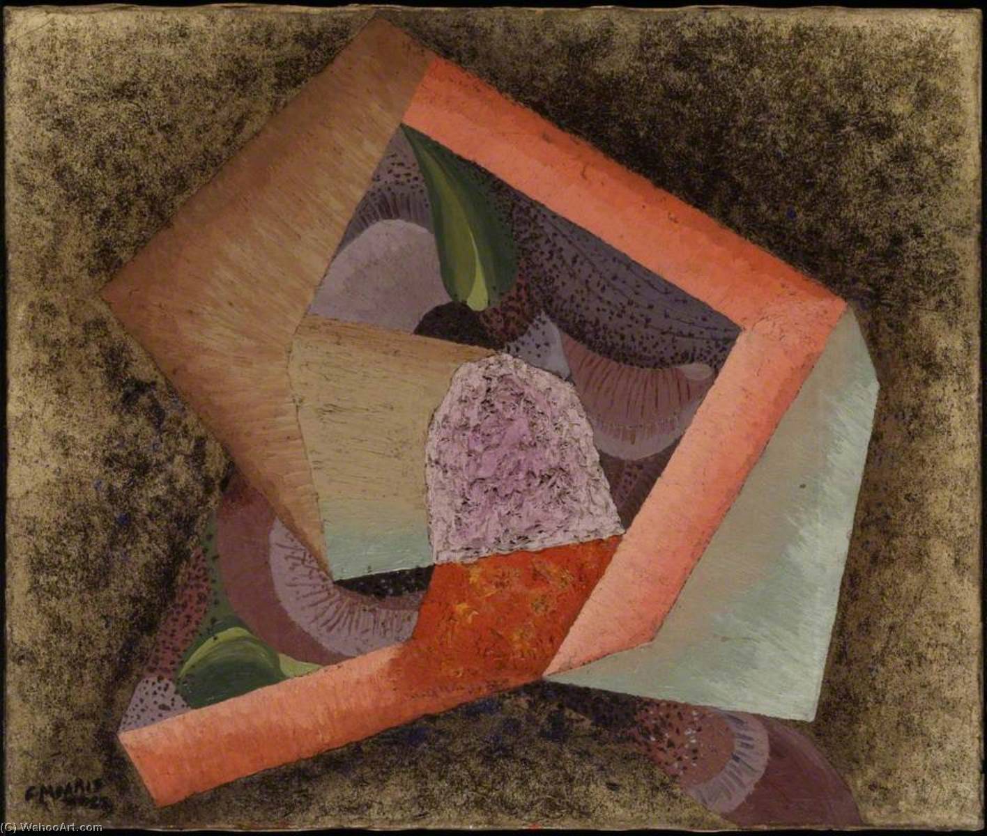 Wikioo.org - The Encyclopedia of Fine Arts - Painting, Artwork by Cedric Lockwood Morris - Experiment in Textures